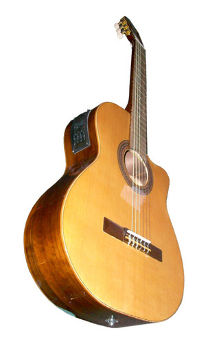 Guitarra Clasica Fonseca 40kec Con Microfono Prm