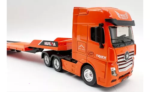 Miniatura Carreta Mercedes Benz Container Esc 1:50 Maersk P