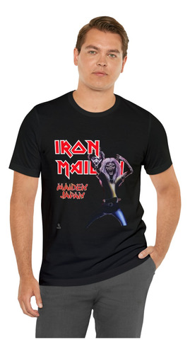 Rnm-0475b Polera Iron Maiden - Maiden Japan (paul)