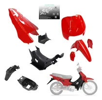 Comprar Kit Plasticos Para Zanella Zb 110 New 10 Piezas + Calcos
