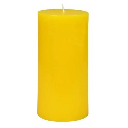 6 Cirio O Velon 15 Cm Amarillo /lamanoworld