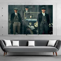 Comprar Cuadros Tripticos Modernos Peaky Blinders (180x120 Cm)