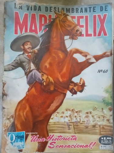  3 Comics La Vida Deslumbrante María Félix 1956-57 Detalles