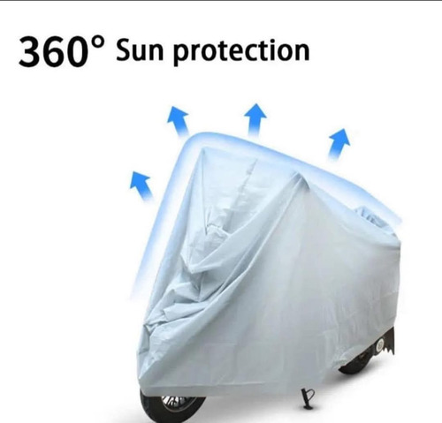 Funda Motocicleta Cubierta Impermeable Extragrande 140*240cm