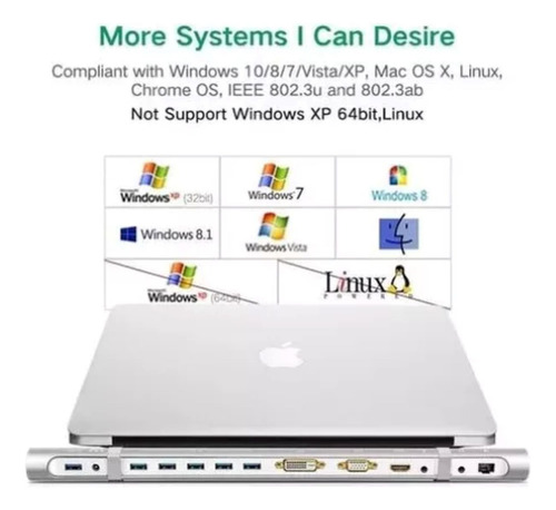 Docking Station Ugreen Usb 3.0 Universal