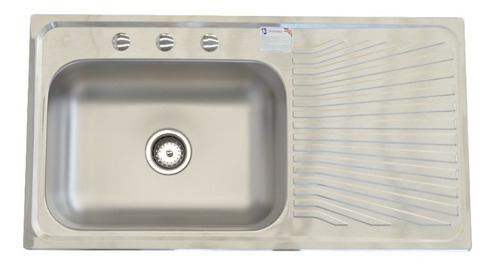 Fregadero Cocina Empotrar 1 Tina 101x54x15 K202 Der