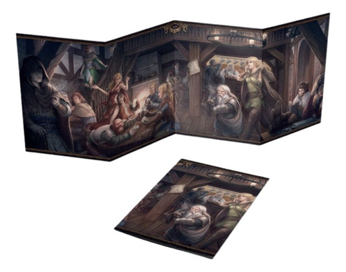The Dark Eye Rpg: Kit Do Mestre Em Português