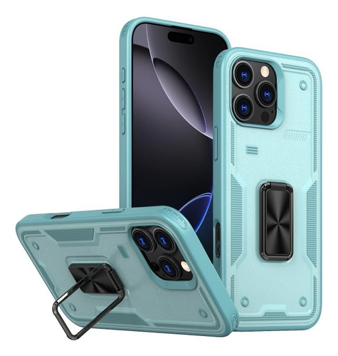 Capa Antidesgaste Com Suporte De Anel Para iPhone 16/15