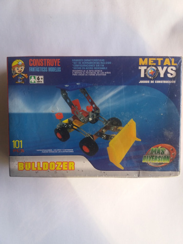 Juegos De Construcción Metal Toys Bulldozer.