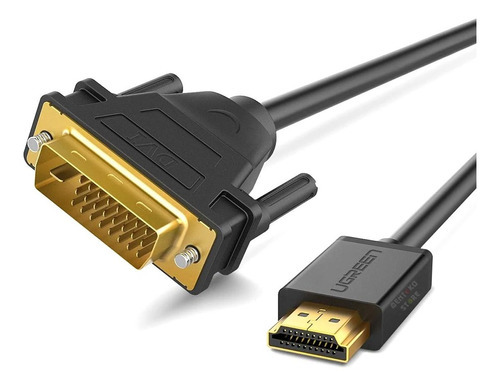 Ugreen Cabo Hdmi Macho Dvi D Fêmea 24+1 Blindado 1,5m