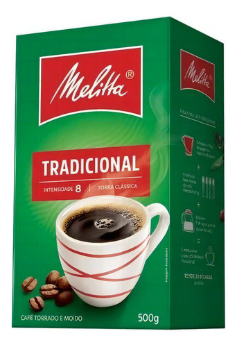 3 Café Melitta Tradicional Vácuo 500g