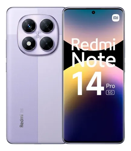 新品未開封　Redmi Note 14 8GB/256GB SIMフリー　グリン Xiaomi Redmi Note 14 Pro 5g 256gb 8gb Prova D'água + Nfc Cor Lilás