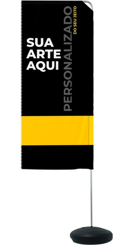 Wind Banner Personalizado Bandeirola Fly Flag Reto Duplaface