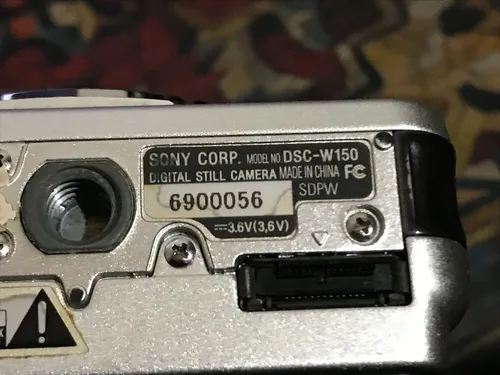 Câmera Digital Sony Cyber-shot Dsc-w150 8.1 Mp | MercadoLivre