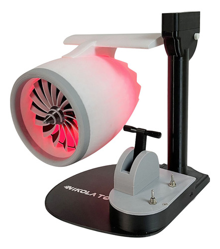 Ventilador Usb De Escritorio B Con Forma De Motor Turbofan Y