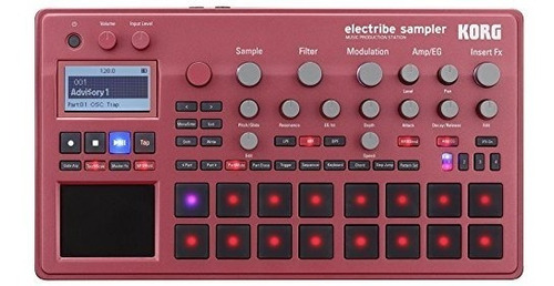 Korg Electribe2srd Electribe Sampler In Esx Red With V2.0 S