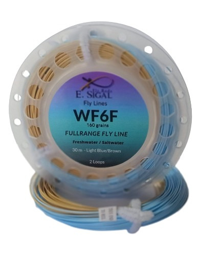 Combo Fly Pesca Con Mosca E. Sigal #6. Caña + Reel + Linea Azul
