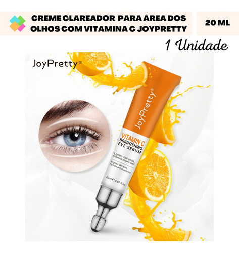 Serum Vitamina C20% Ácido Hialurônico Hidratante Para Olhos