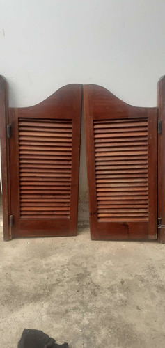 Puertas Vaiven De Madera Maciza