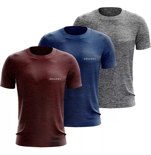 Camiseta Esportiva Masculina Dry Fit com proteção UV+ Black