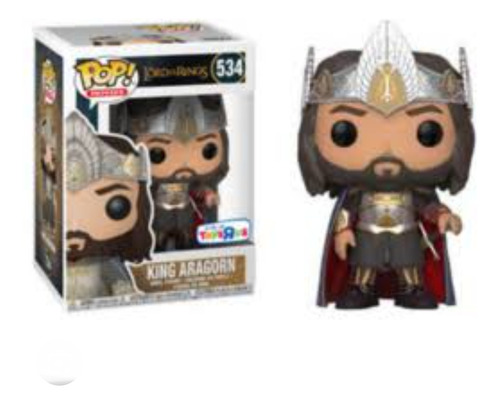 Funko Pop King Aragorn #534 Lord Of The Rings Toysrus 