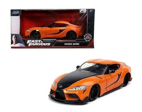 Carro Supra Gr 2020 Toyota 1:24 Rápido Y Furioso Hank Tokio