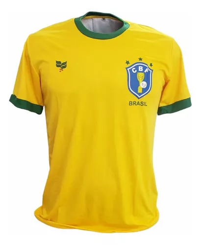 Camisa Seleção Brasileira Retro
