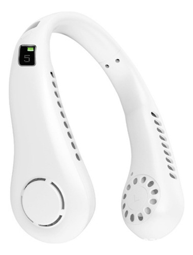 1 Nuevo Ventilador De Cuello Usb Para Deportes Al Aire Libre