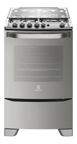 Estufa Electrolux 56TAX a gas/eléctrica 4 quemadores  acero inoxidable 110V/220V puerta con visor 59.3L