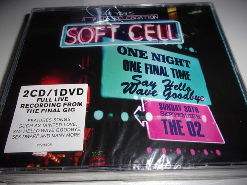 2 Cd + Dvd Soft Cell Say Hello Wave Goodbye Nuevo Eu L51