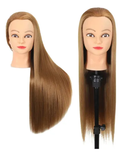 comprar Cabeça De Treino Cabelo Orgânico Pu002Fcortes Penteados +suporte