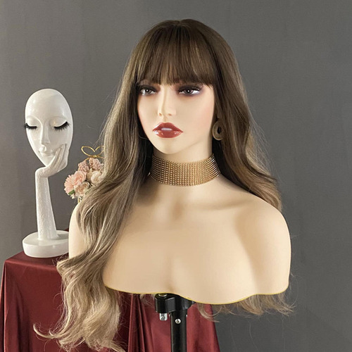 Cabeza De Maniquí Femenina, Busto De Cabeza De Maniquí De