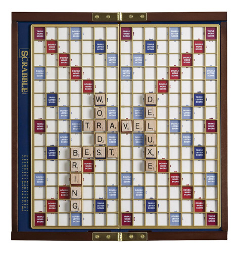 Ws Game Company Scrabble Deluxe Travel Edition, De 2 A 4 Jug