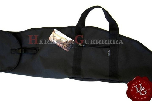 Imagen 3 de 7 de Funda Coihue Rifle Arma Larga 120cm C/mira S/acolchado Negra