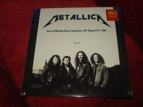 Vinilo Metallica / Live At Winston... (nuevo Y Sellado) 2 Lp