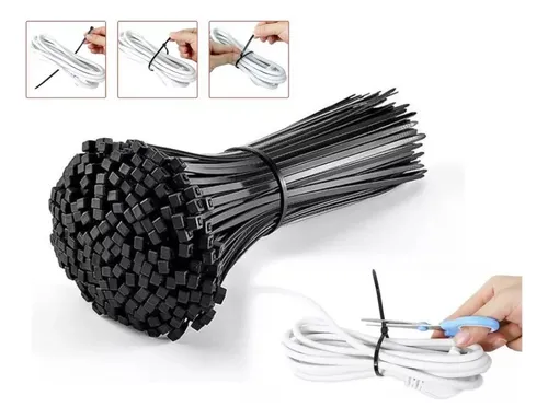 Amarra Plastica Precinto Plastico Prensacable Tirras 45cm