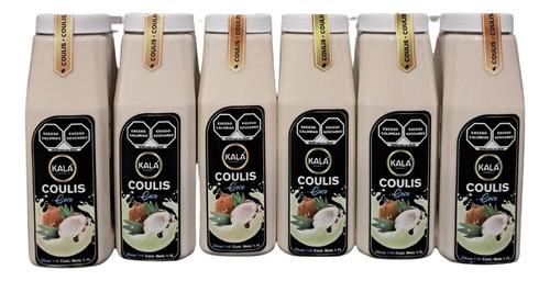 Pulpa Coulis Kalá Gourmet Coco 1.1 Litro 6 Piezas