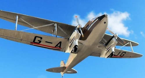 Maqueta Armable Avión Dh Dragon Rapide, 1/72. Jp