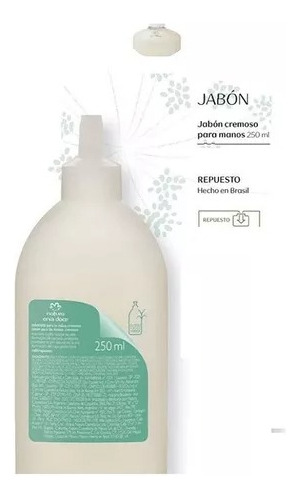 Repuesto Jabón De Manos Erva Doce 250ml Natura