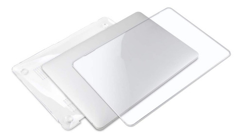 Imagem 4 de 10 de Case Macbook Retina Pro /touch Ba /air 13 + Protetor Teclado