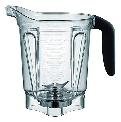 Contenedor De Reemplazo De Perfil Bajo De 64 Oz Para Vitamix