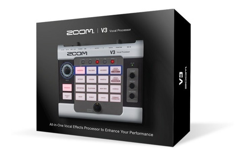Pedal Multiefectos Vocal Zoom V3 Para Voz