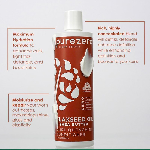 Conjunto De Shampoo E Condicionador Com Óleo De Linhaça E Y