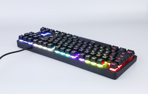Imagen 4 de 8 de Teclado Mecanico Gamer Sentey Rainbow Switch Outemu Red