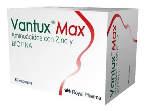 Vantux Max Aminoacidos Con Zinc Y Biotina X60cap.