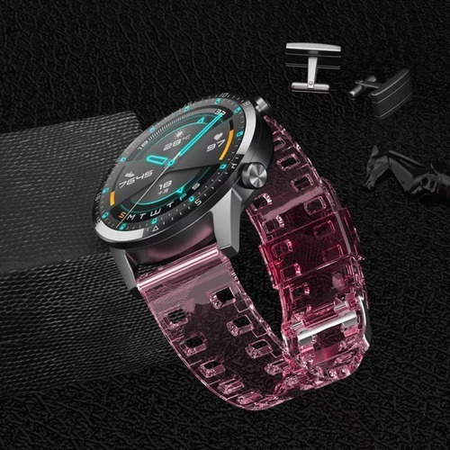 Correas De 20mm Transparentes Samsung Active2,amazfit Bip