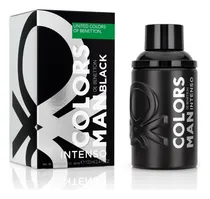 Comprar Perfume Hombre Benetton Colors  Black Intenso Edp 100 Ml