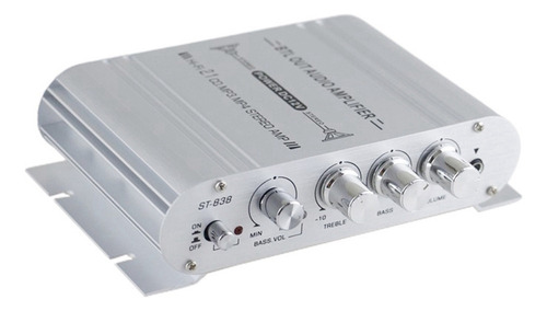 Altavoz Amplificador Estéreo Para Coche Hifi Power