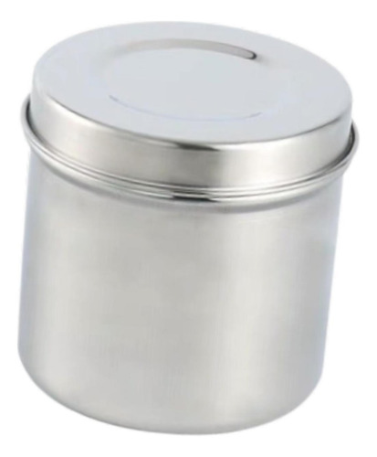 Tarro De Ungüento Médico De Acero 9 Cm X 9,2 Cm