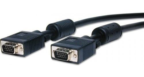 Imagem 4 de 4 de Cabo Vga 50 Metros Macho X Macho Com Filtro - Monitor Svga